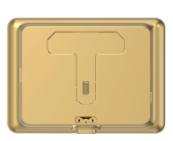 EZVIZ Bezprzewodowy dzwonek do drzwi z wizjerem DP2C (Golden) - 1488832 - zdjęcie 4